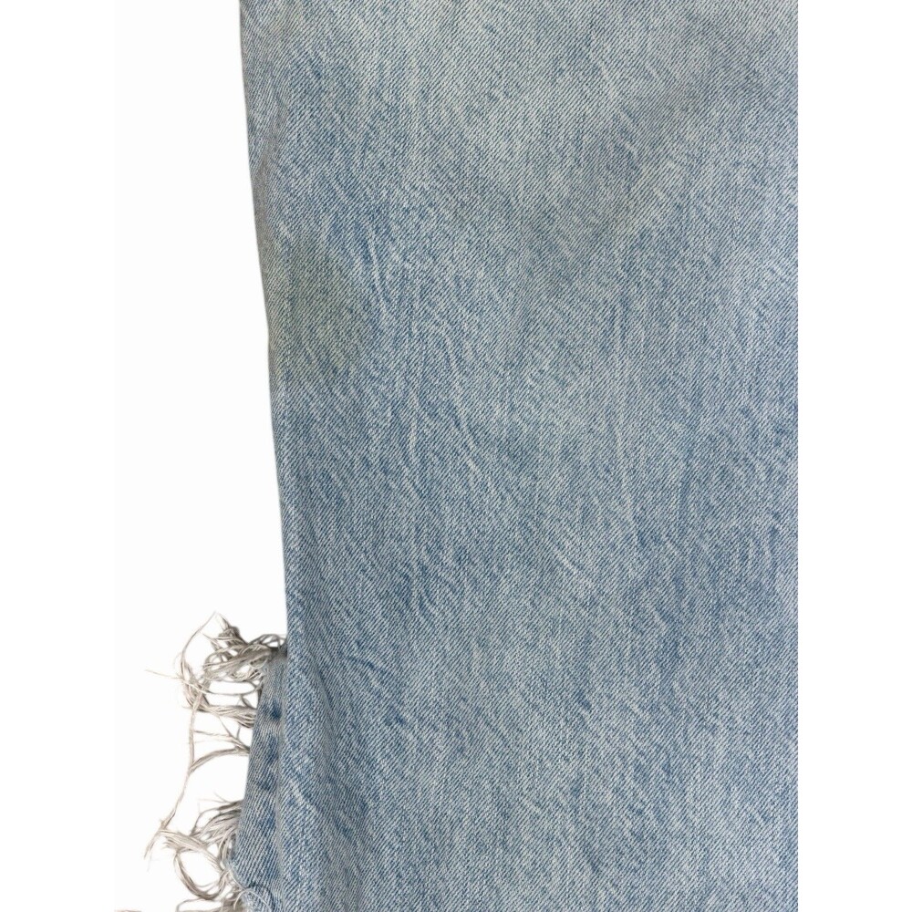 American Eagle Women’s Jeans, Distressed, Light Wash, Comfort Stretch, Size 00 - Picture 9 of 11
